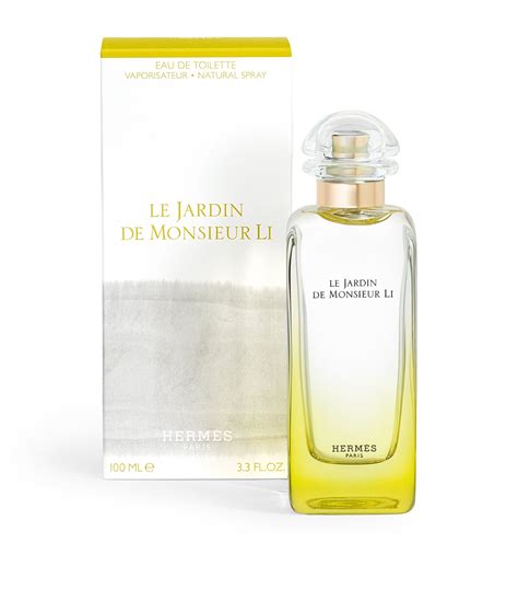 hermes le jardin de monsieur li edt 100ml|le jardin li Hermes perfume.